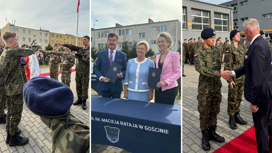 Ślubowanie kadetów i nowe partnerstwo z Politechniką Koszalińską