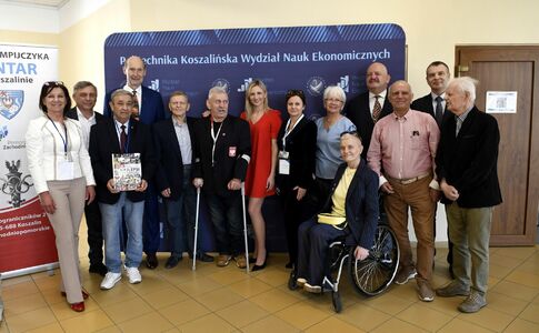 Olimpijczycy Ziemi Koszalińskiej - konkurs na Politechnice Koszalińskiej