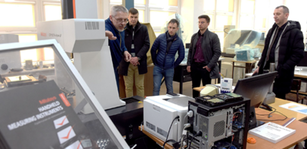 Goście z Drutexu odwiedzili Wydział Mechaniczny