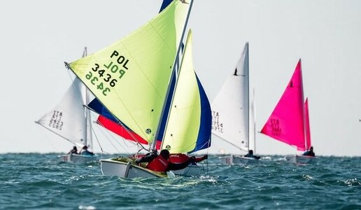 Medal dla Michała Dżugana z Yacht Clubu Politechniki Koszalińskiej