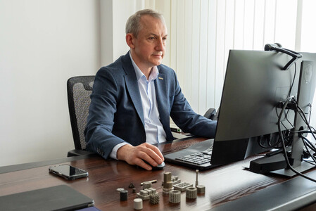 Prof. Błażej Bałasz o strategii komunikacji uczelni podczas Dni Użytkowników Omega-PSIR