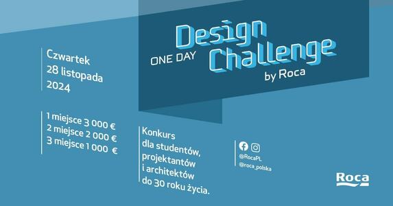 Wyzwanie dla młodych projektantów - Roca One Day Design Challenge