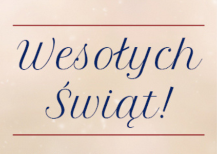 Życzenia świąteczne 2022
