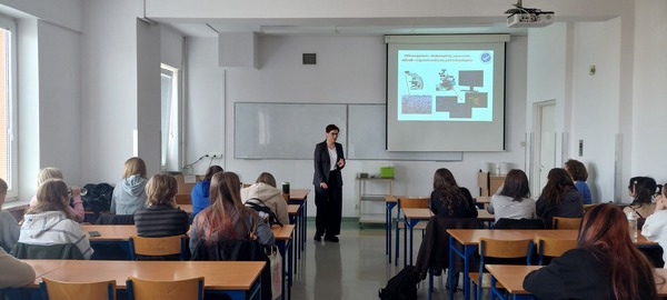 Wizyta uczniów z 5LO z Koszalina z klasy 3B o profilu biologiczno-chemicznym