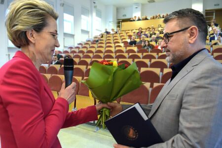 Gratulacje dla prof. Waldemara Kuczyńskiego 