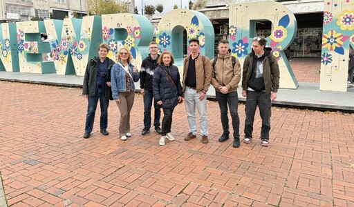 Przedstawicie Politechniki Koszalińskiej na Uniwersytecie w Prisztinie