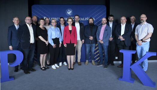 Szwedzka delegacja na Politechnice Koszalińskiej