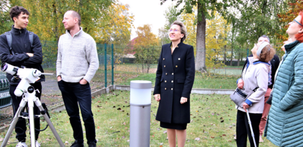 Widzieliśmy Słońce w zaćmieniu z Obserwatorium Astronomicznego w Koszalinie