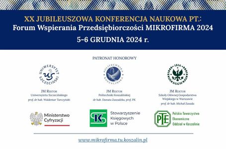 Już niebawem jubileuszowa edycja konferencji Mikrofirma