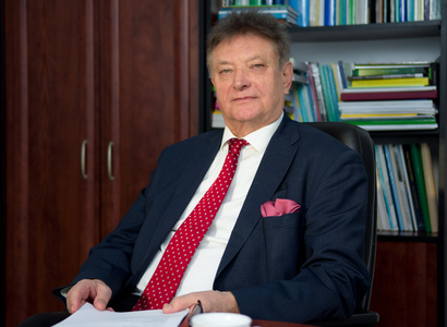 Prof. Kazimierz Szymański w Komitecie Inżynierii Środowiska PAN