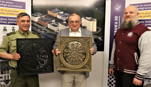 W Centrum Druku 3D powstała zabytkowa osłona wentylacyjna