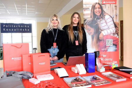Przedstawiciele Santander Bank Polska na Politechnice Koszalińskiej