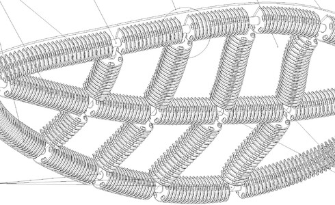 Moduł szkieletu płata nośnego opatentowany