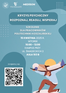 Kryzys psychiczny rozpoznaj, reaguj, wspieraj - SZKOLENIE