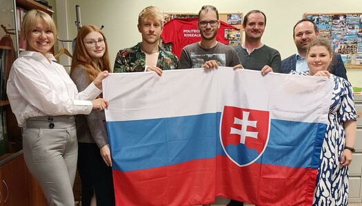 Wizyta naukowca z uczelni w Komarnie