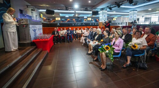 Prof. Danuta Zawadzka na 35-leciu stowarzyszenia IKAR 