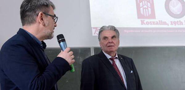 Wykład prof. Leszka A. Dobrzańskiego na Wydziale Mechanicznym