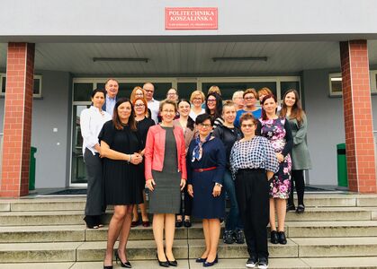 Gościliśmy pracowników Studium Języków Obcych Politechniki Warszawskiej