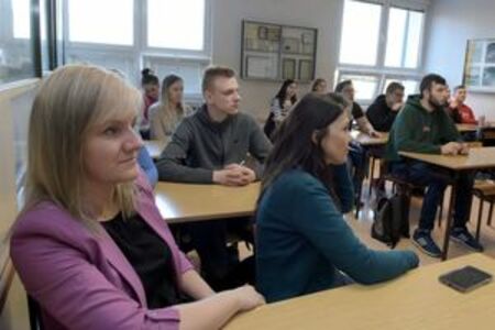 Spotkanie studentów Wydziału Mechanicznego z Goodvalley Polska