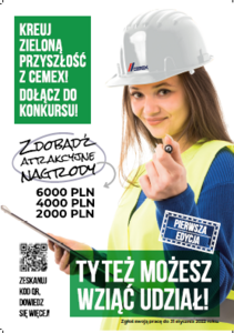 KONKURS - Kreuj zieloną przyszłość z CEMEX.