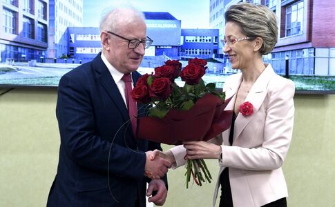 Gratulacje dla prof. Tadeusza Bohdala 