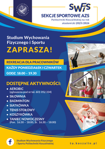 Rekreacja dla pracowników w roku 2025/2026