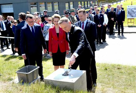 Inauguracja budowy Cognitarium z udziałem prezydenta Andrzeja Dudy