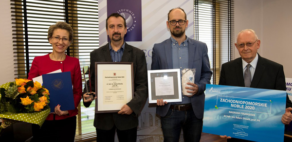 Laureat Zachodniopomorskiego Nobla odebrał statuetkę i gratulacje