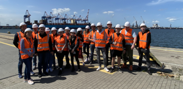 Wizyta studentów w  Baltic Hub