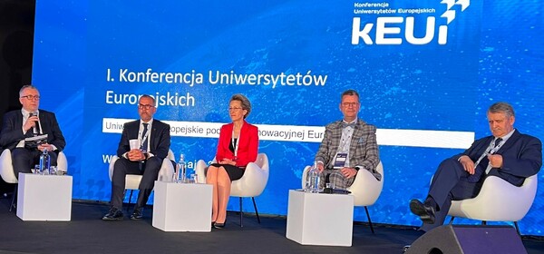 Nasza uczelnia częścią I Konferencji Uniwersytetów Europejskich w Warszawie 