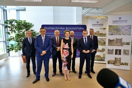 Ministerialna dotacja na budowę Centrum Wiedzy Cognitarium Politechniki Koszalińskiej.