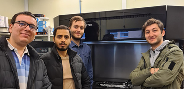 Studenci Erasmus+  odwiedzili Centrum Druku 3D