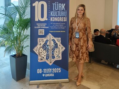 Dr Dominika Liszkowska na 10th International Turkish Culture Congress
