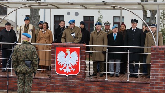 Przysięga żołnierzy w koszalińskim pułku 