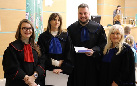 Symulowana rozprawa na Koszalińskim Uniwersytecie Dzieci i Młodzieży