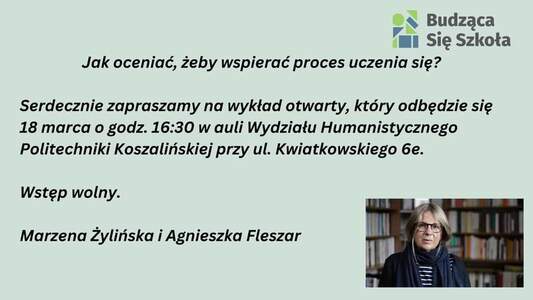 Otwarte spotkanie wykładowo-warsztatowe z dr Marzeną Żylińską 