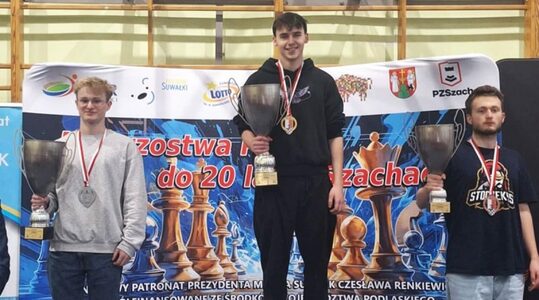 Student Politechniki Koszalińskiej mistrzem Polski w szachach