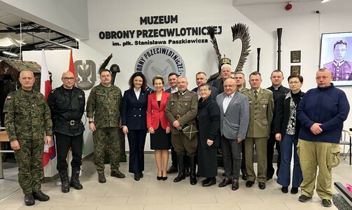 Otwarcie wystawy i gratulacje dla nowej dyrektor Muzeum Sił Powietrznych