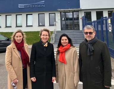 Przedstawiciele PK z wizytą w Espersenie