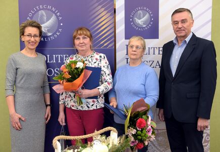 Podziękowania za długoletnią pracę