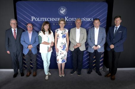 Rektorzy zachodniopomorskich uczelni na spotkaniu w Politechnice Koszalińskiej