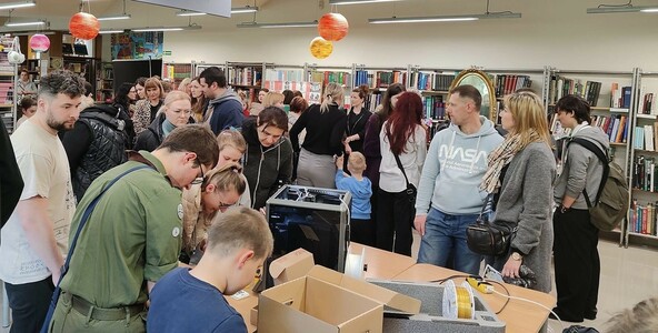 Nieziemska Noc w Bibliotece z Politechniką Koszalińską